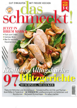 Das schmeckt!