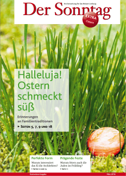 Halleluja! Ostern schmeckt s&uuml;&szlig;