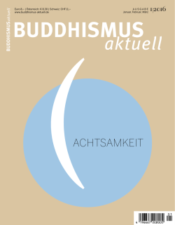 achtsamkeit - Buddhismus Deutschland