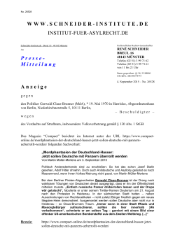PM v. 04.09.2015 (Der Fall Claus-Brunner) - Institut-fuer