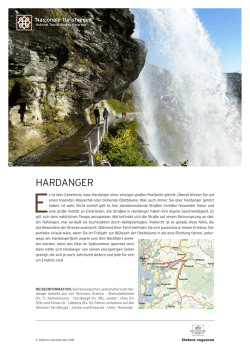 Broschüre - Nasjonale turistveger