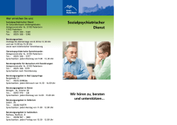 Sozialpsychiatrischer Dienst