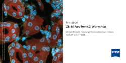 Invitation ZEISS ApoTome.2 Workshop