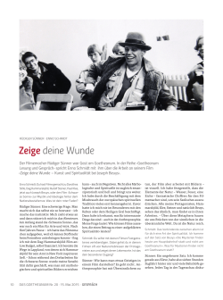 Zeige deine Wunde