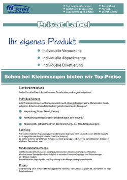 hr eigenes Predulc`c - Leistner Nutrition