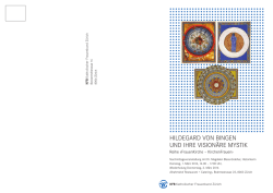 hildegard von bingen und ihre vision&auml;re mystik