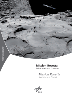 Mission Rosetta Mission Rosetta