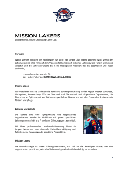 mission lakers - SC Rapperswil