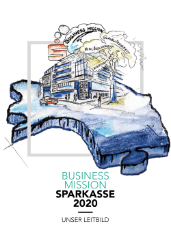 BUSINESS MISSION SPARKASSE 2020