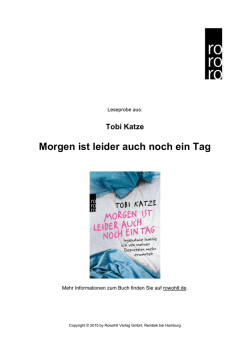 Morgen ist leider auch noch ein Tag