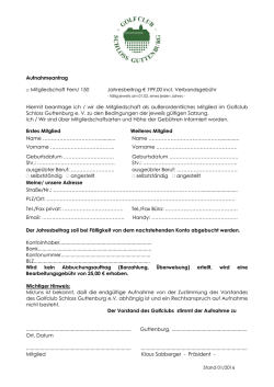 Mitgliedschaft Fern/ 150