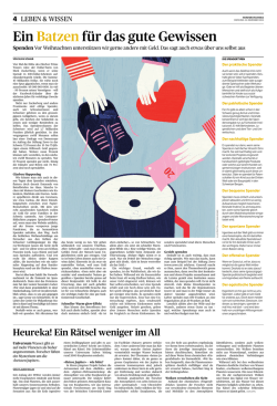 Ein Batzen f&uuml;r das gute Gewissen