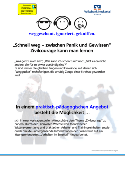 Jetzt anmelden - Volksbank Neckartal