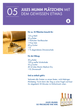 JULES MUMM PL&Auml;TZCHEN MIT DEM GEWISSEN ETWAS