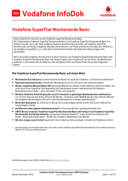 InfoDok 556: Vodafone SuperFlat Wochenende Basic