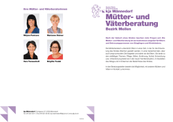 M&uuml;tter- und V&auml;terberatung
