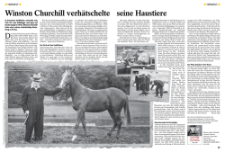 Winston Churchill und die Tierwelt