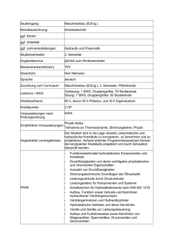 Hydraulik und Pneumatik