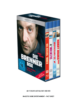 DIE BRENNER BOX DVD / Blu-ray