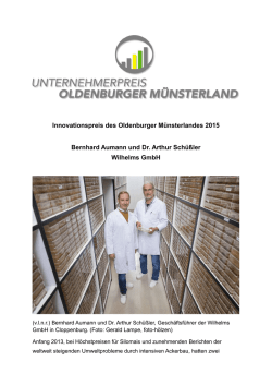 Bernhard Aumann und Dr. Arthur Sch&uuml;&szlig;ler