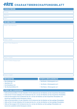 charaktererschaffungsblatt