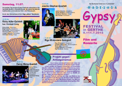 GYPSY Festival 9.+11.7.2015