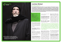 Jochen Nickel - GreenTec Awards