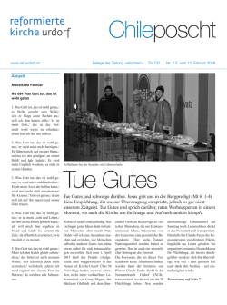 Tue Gutes und schweige dar&uuml;ber. Jesus gibt uns in der Bergpredigt