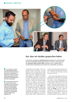 Gut, dass wir dar&uuml;ber gesprochen haben.