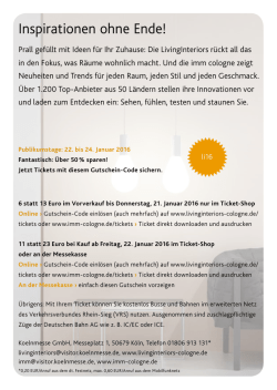 Gutschein hier ansehen und ausdrucken ()