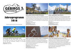 GRVJahresprogramm2016 - Gebirgsradverein Windischgarsten