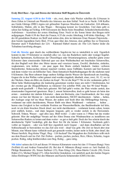 Ein Bericht eines Teilnehmers des Early Bird 2015