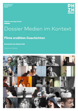 Dossier Filmbildung - P&auml;dagogische Hochschule Z&uuml;rich