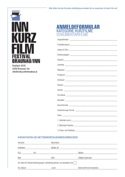 Innkurzfilm Festival