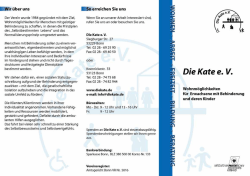 Wir über uns - Die Kate eV