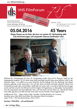 45 Years - VHS Borken