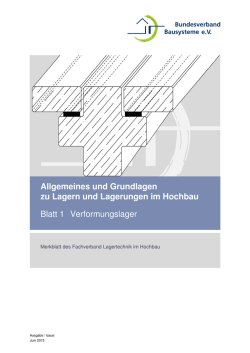 Grundlagen Lager