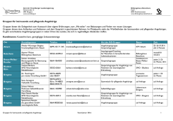 Gruppen f&uuml;r betreuende und pflegende Angeh&ouml;rige