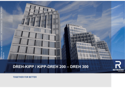 DREH-KIPP / KIPP-DREH 200 &ndash; DREH 300