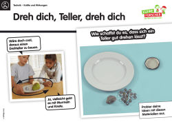 Dreh dich, Teller, dreh dich