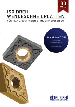 ISO DREH- WENDESCHNEIDPLATTEN