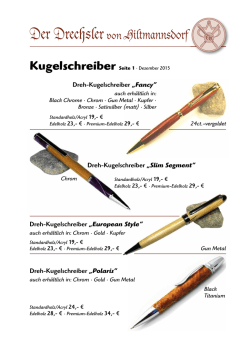 Dreh-Kugelschreiber &bdquo;Fancy&rdquo; Dreh-Kugelschreiber &bdquo;European Style