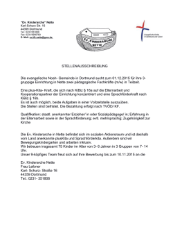 gruppige Einrichtung in Nette