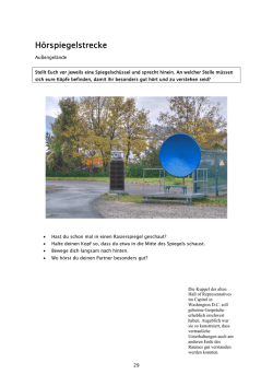 H&ouml;rspiegelstrecke
