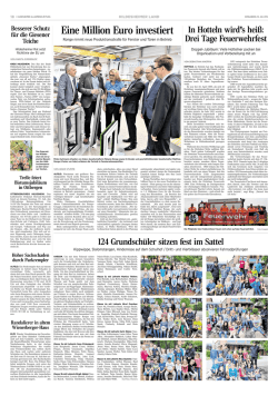 Eine Million Euro investiert