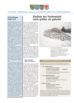 Einfluss der Trockenheit doch gr&ouml;&szlig;er als gedacht