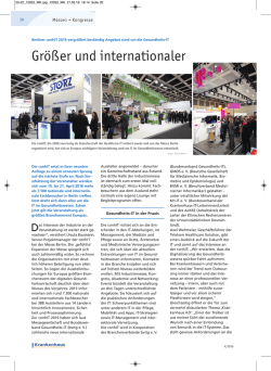 Gr&ouml;&szlig;er und internationaler