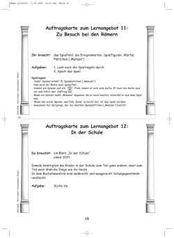 In der Schule - CBS