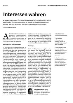 Interessen wahren AiB, 2015, Ausgabe 6, S. 47 - BR