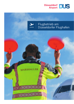 "Flugbetrieb am Düsseldorfer Flughafen" zum